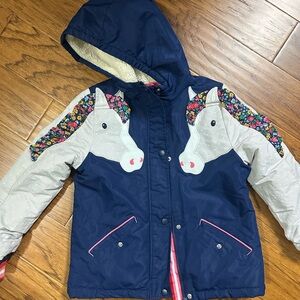 EUC Mini Boden Warm Coat Size 7/8